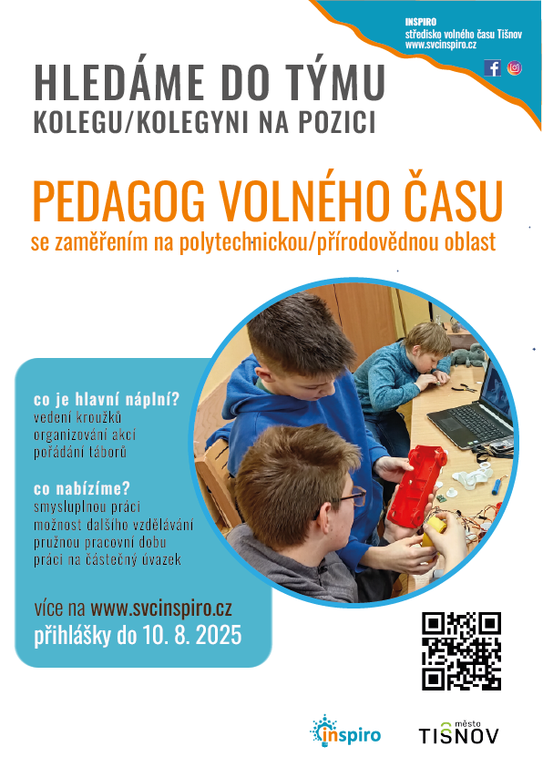 Hledáme nového kolegu