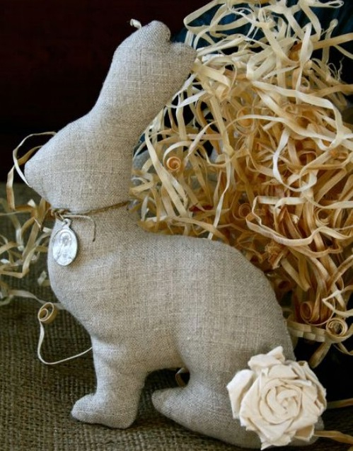 Workshop - Šité velikonoční dekorace - zajíček a ptáček