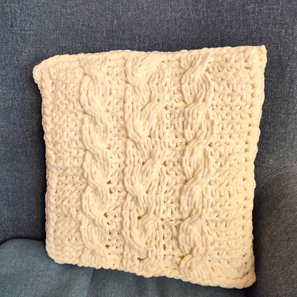 Polštářek ze smyčkové příze