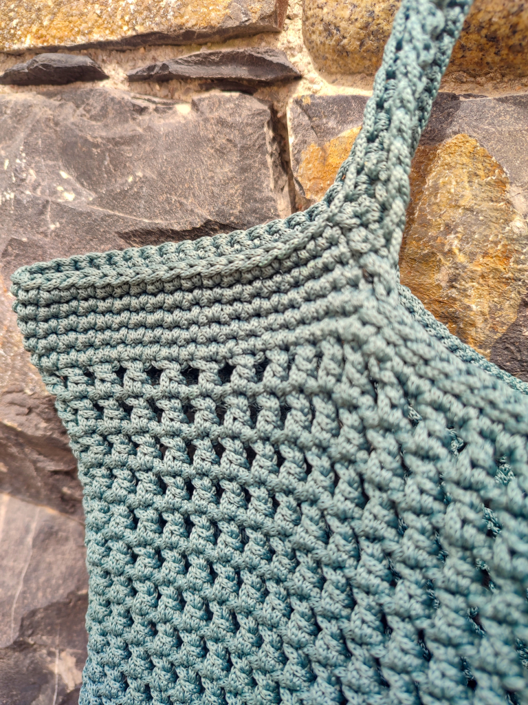 Workshop - Háčkovaná taška - síťovaná