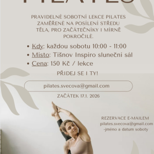 Sobotní pilates v Inspiru
